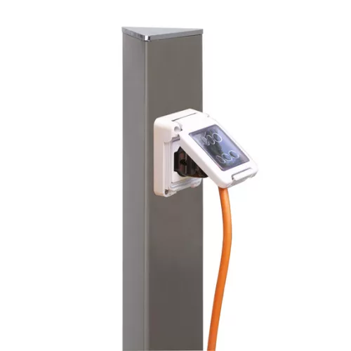 Colortap ELECTROPOINT konnektor oszlop, galambszürke