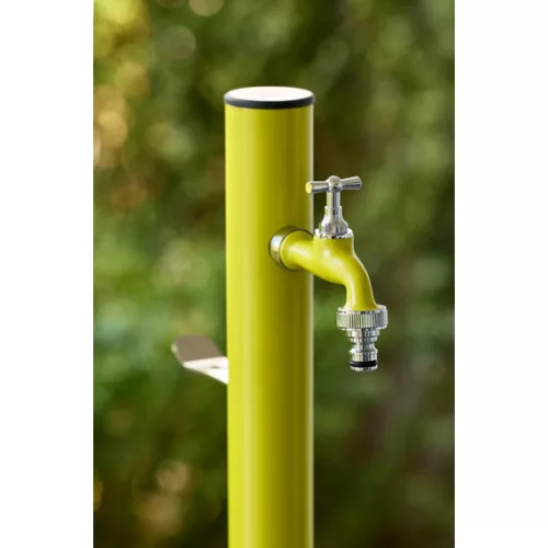 Colortap Kerti kút LOOP 409 - Pasztellzöld színű, csappal, flexibilis bekötőcsővel / 00409VP