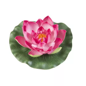 Velda dekor Lótusz virág fuchsia 17 cm