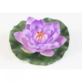 Velda dekor Lótusz virág pink 28 cm