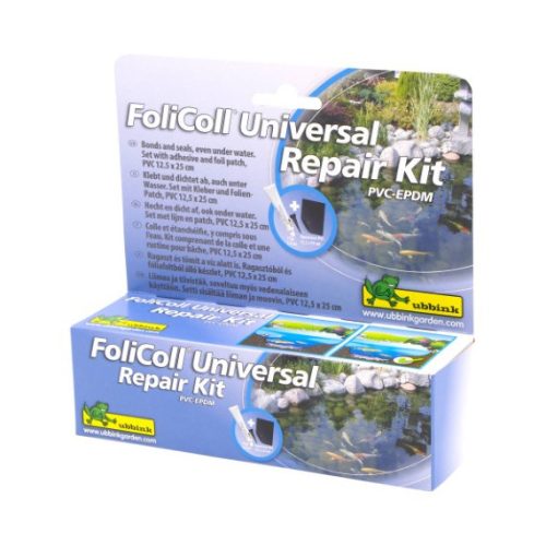 Ubbink Folicoll ragasztó és tömítőanyag javítókészlet, PVC-EPDM 75g