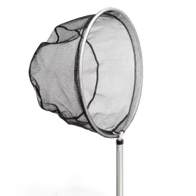 Merítőháló nagy,köralakú,teleszkópos nyél 113-180cm