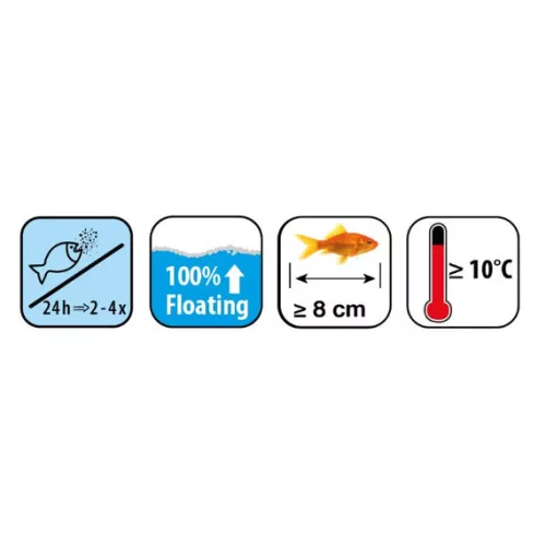 Fish Mix - Haltáp Menu Universal 3 mm pellet 3,5L, minden fajta halnak 10 - 25 cm-ig