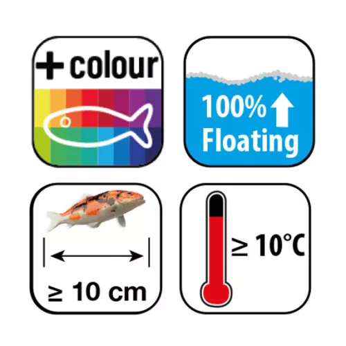HEIKO - Koi Color haltáp 3mm, 1 l
