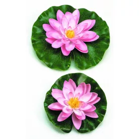 Selyemvirág,tavirózsa 14cm pink