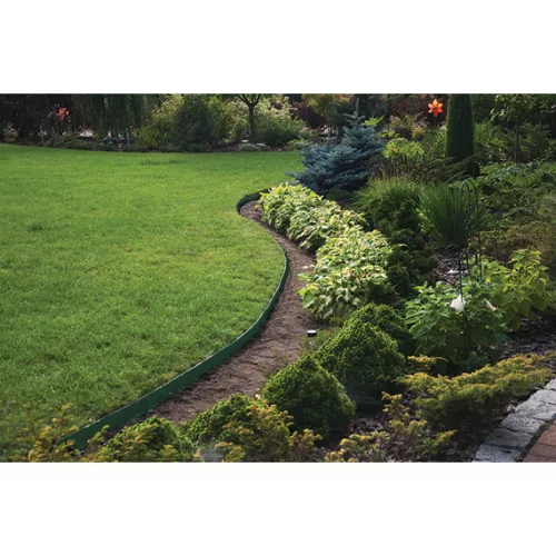 Easy Border ZÖLD Gyepszegély szett (4,0cm*10m zöld szegély + 20db leszúró tüske)