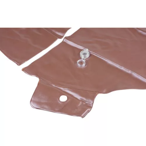 Öntözőzsák 75 L kerek, PVC, barna