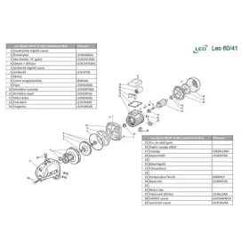 LEO ND XJWM60/41 Spares /Rotor
