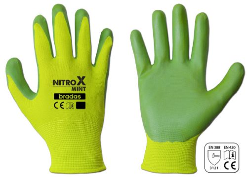 NITROX MINT nitril kesztyű 6-os méret