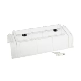 PVC kerti alagút rögzítővel, szellőzővel 22x86x40cm
