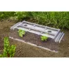 PVC kerti alagút rögzítővel, szellőzővel 22x86x40cm