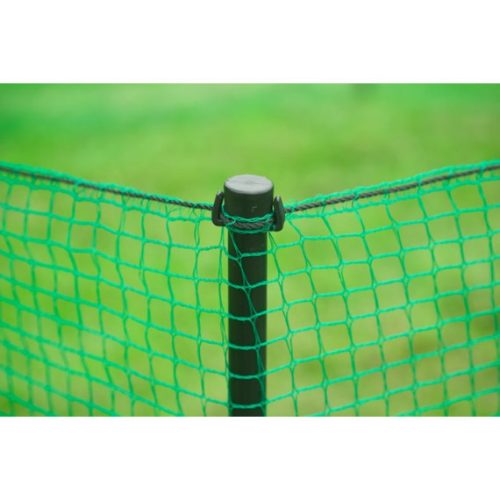 Nature zöld védőháló kisállatokhoz (tartókkal, 1x10 m, 16x16 mm, 50 g/m2)