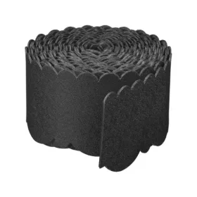   Nature dekoratív ágyásszegély fekete 3mm vastag 13cm x 12m