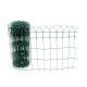 Metalex párizsi drótkerítés, műanyag, zöld, félmerev, 65 cm x 10 m