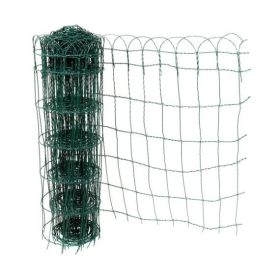  Metalex párizsi drótkerítés, műanyag, zöld, félmerev 90 cm x 10 m