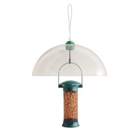 Madáretető védő tető