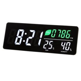   Alba IDŐJÁRÁS ÁLLOMÁS, LED KIJELZŐVEL, FALRA SZERELHETŐ, FEKETE HORDGTL CO2