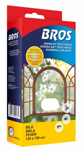 Bros Szúnyogháló ablakra 130x150