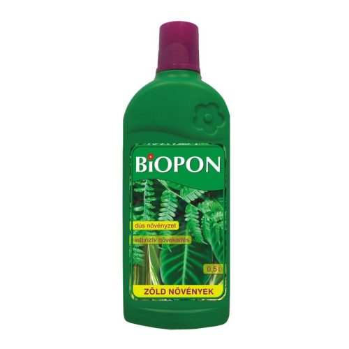 Biopon zöld növény tápoldat 0,5l