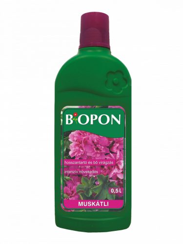 Biopon muskátli tápoldat 0,5l