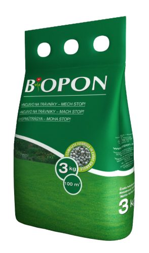 Biopon mohás gyeptáp 3 kg