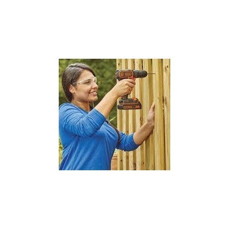 Black and Decker AKKUS FÚRÓ-CSAVARÓZÓ KOFFERBEN BDCDC18K-QW