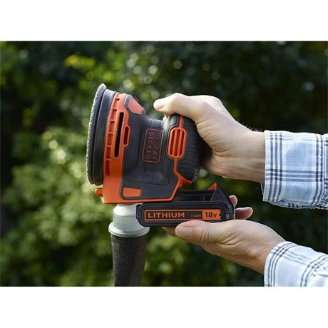 Black and Decker AKKUS EXCENTER CSISZOLÓ BDCROS18-QW