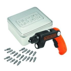   Black And Decker Marokcsavarozó 20Db Tartozékkal, Fémdobozban Bdcsfl20At-Qw