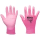 PRETTY PINK kesztyű nylon P rózsaszín 9 méret