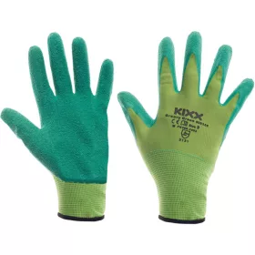 GROOVY GREEN kesztyű nylon latex zöld 8 méret