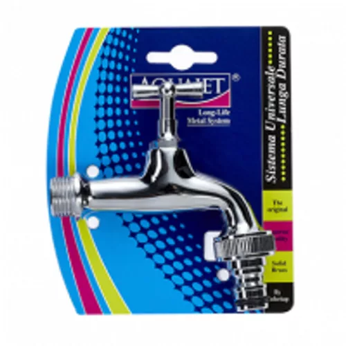 Colortap Kerti csap króm 3/4" gyorscsatlakozós bliszteres