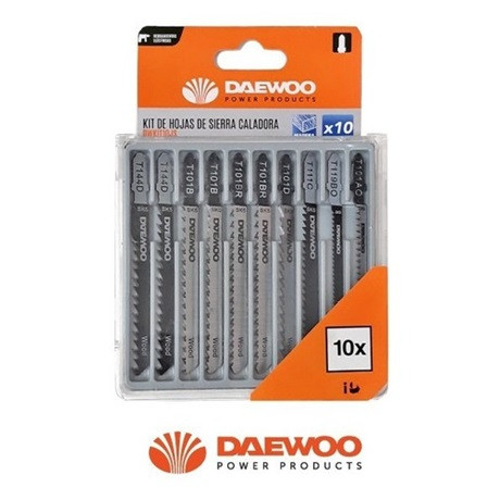 Daewoo SZÚRÓFŰRÉSZ VÁGÓLAP 10 DB DWKIT10JS