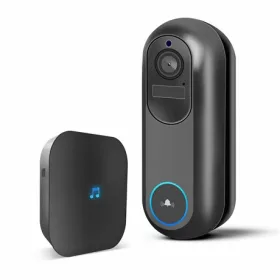   Delight Smart SMART WI-FI-S VIDEÓ KAPUTELEFON AKKUMULÁTOR, KÜLSŐ 55387BK