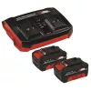 Einhell AKKU+TÖLTŐ 2X 4,0 AH POWER X-CH TWINCHARGER KIT
