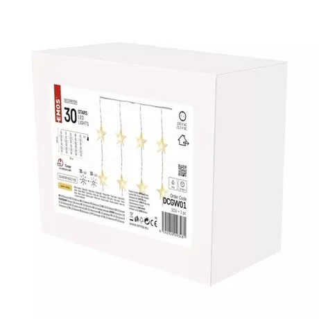 Emos LEDES KÜLTÉRI FÉNYFÜGGÖNY CSILLAG DCGW01