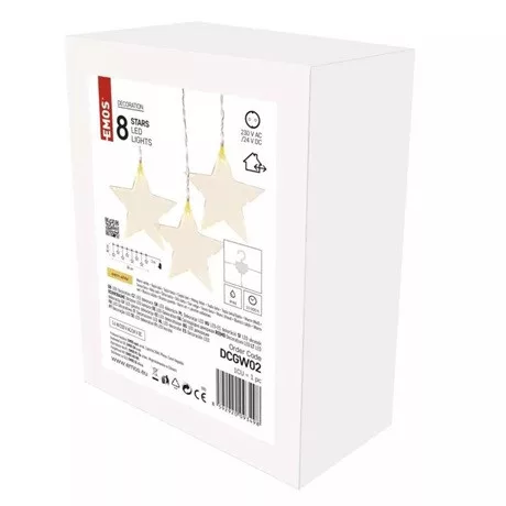 Emos Ledes Kültéri Fényfüggöny Csillag Dcgw02