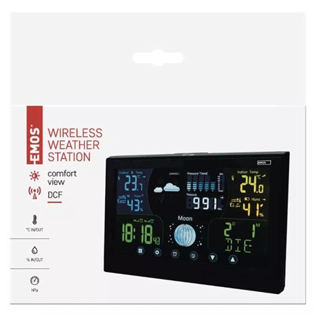 Emos METEOROLÓGIAI ÁLLOMÁS E6018 E6018