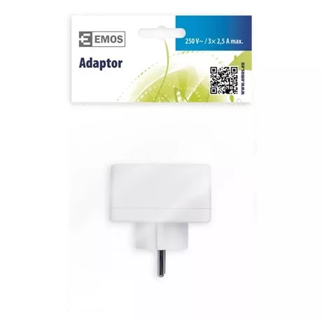 Emos ELOSZTÓ ADAPTER 3X2P P0013