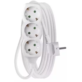  Emos HOSSZABBÍTÓ 5 M / 3 ALJZAT / FEHÉR / PVC / 1,5 MM2 P0325R