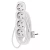Emos HOSSZABBÍTÓ 3 M / 4 ALJZAT / FEHÉR / PVC / 1,5 MM2 P0423R