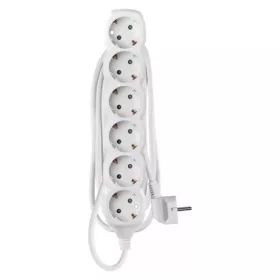   Emos HOSSZABBÍTÓ 2 M / 6 ALJZAT / FEHÉR / PVC / 1 MM2 P0622