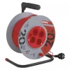 Emos KÁBELDOB 20 M / 4 ALJZAT / PIROS / PVC / 230 V / 1 MM2 P09220