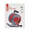 Emos KÁBELDOB 20 M / 4 ALJZAT / PIROS / PVC / 230 V / 1 MM2 P09220
