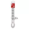 Emos HOSSZABBÍTÓ 3 M / 5 ALJZAT / KAPCSOLÓS / USB A + C / 1,5 MM2 P1523CU