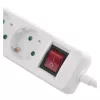 Emos HOSSZABBÍTÓ 3 M / 5 ALJZAT / KAPCSOLÓS / USB A + C / 1,5 MM2 P1523CU