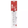 Emos HOSSZABBÍTÓ 3 M / 5 ALJZAT / KAPCSOLÓS / USB / 1,5 MM2 P1523RU