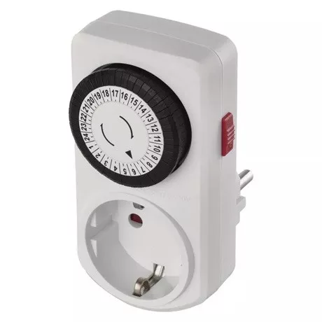 Emos IDŐKAPCSOLÓ MECHANIKUS 15D-3A IP20 SCHUKO P5523