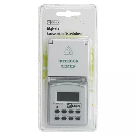 Emos DIGITÁLIS IDŐKAPCSOLÓ TGE-5 P5525