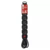Emos HOSSZABBÍTÓ 1,5 M / 6 ALJZAT / KAPCSOLÓS / 1,5 MM2 PC1621R