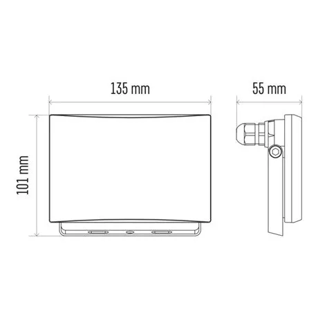 Emos TAMBO LED REFLEKTOR 20W 1600LM IP65 NW ZS2521